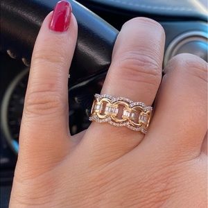 14k Yellow Gold Diamond 💎 Ring